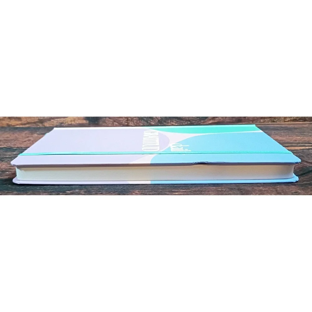 Spritz Daily Gratitude Journal Pastel Colorblock‎ Hardcover Planner 120 Sheets